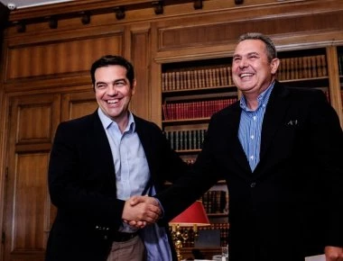 Π.Καμμένος: «Εχω συμφωνήσει με Α.Τσίπρα - Κανείς βουλευτής των ΑΝΕΛ δεν θα μπει στα ψηφοδέλτια του ΣΥΡΙΖΑ»